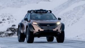 Read more about the article Nissan Ariya va avea parte de o calatorie epica, de la Polul Nord la Polul Sud