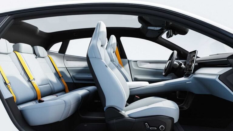 Polestar 4 interior-scaune