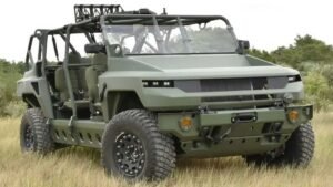 Read more about the article GMC Hummer EV se transformă într-un vehicul militar electric – EMCV