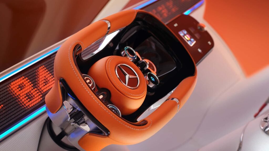 Mercedes Benz Vision One Eleven - bord