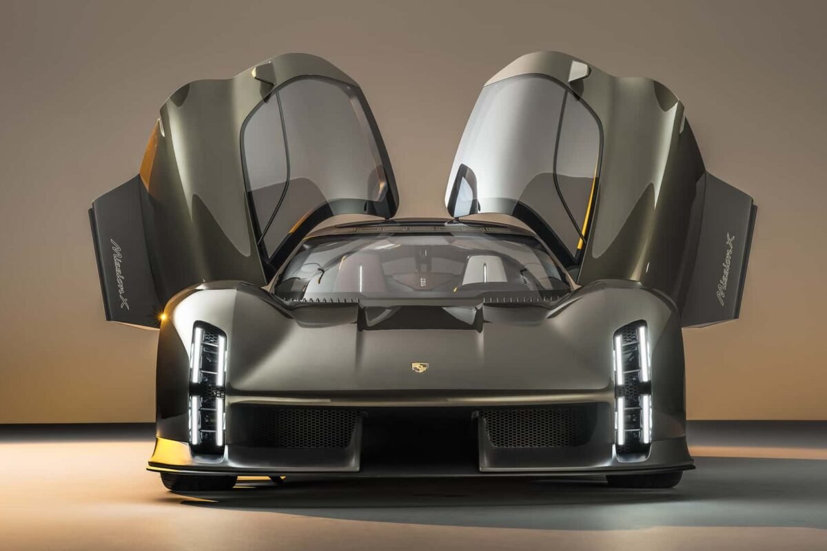 Porsche Mission X Concept Car fata