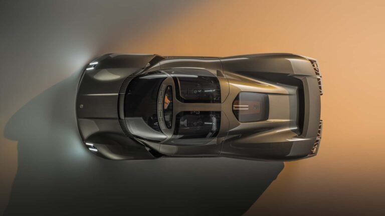 Porsche Mission X Concept Car plafon