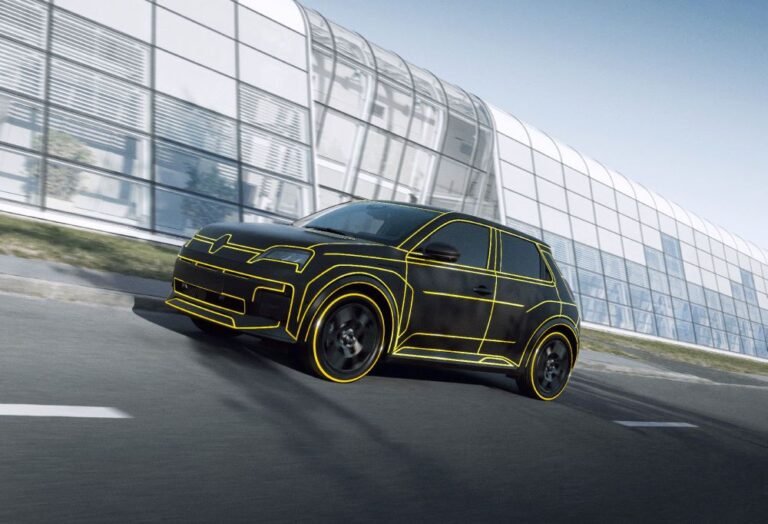 Renault 5 electric - profil