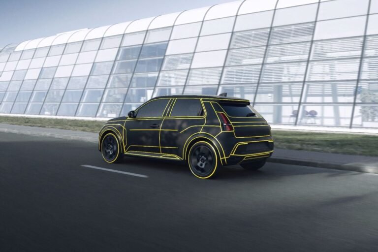 Renault 5 electric - spate