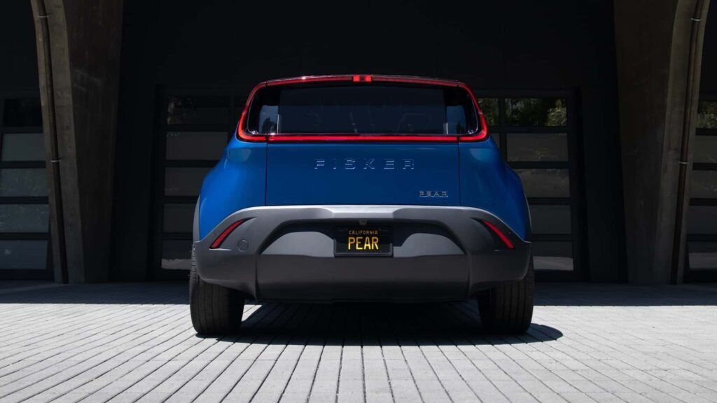 Fisker Pear - stopuri