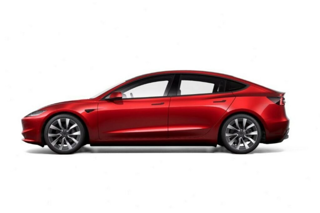 Tesla Model 3 Facelift: profil