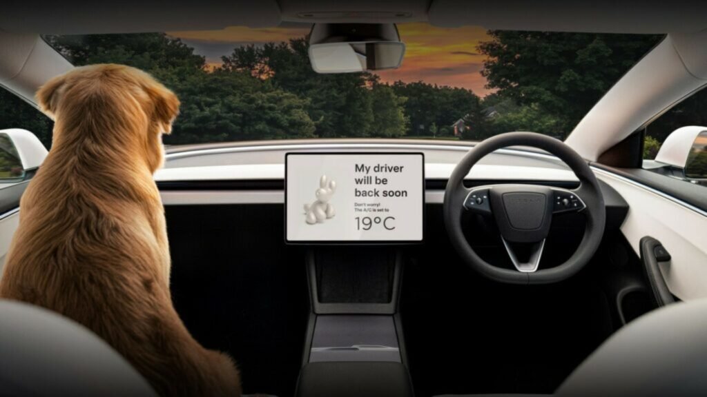 Tesla Model 3 Facelift: display central