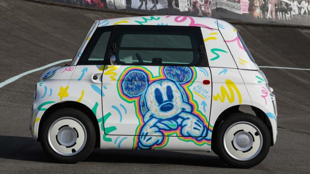 Fiat Topolino, mașina electrică a lui Mickey Mouse