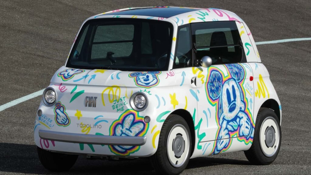 Fiat Topolino, mașina electrică a lui Mickey Mouse