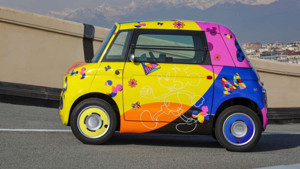 Fiat Topolino, mașina electrică a lui Mickey Mouse