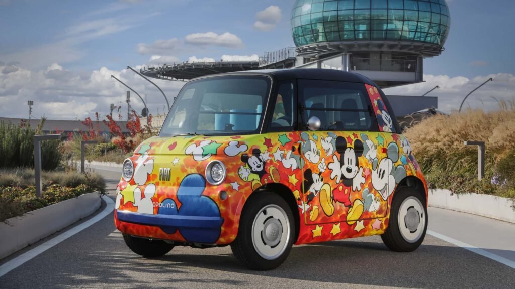 Fiat Topolino, mașina electrică a lui Mickey Mouse