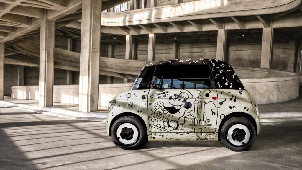 Fiat Topolino, mașina electrică a lui Mickey Mouse