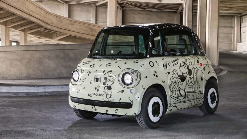 Fiat Topolino, mașina electrică a lui Mickey Mouse