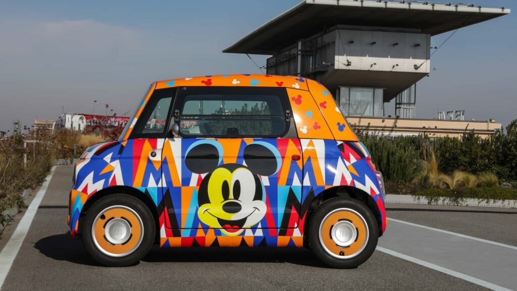 Fiat Topolino, mașina electrică a lui Mickey Mouse