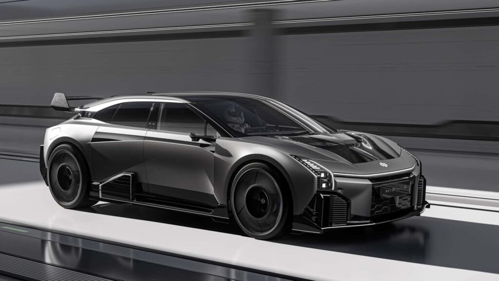 HiPhi A: Cel mai nou super sedan electric din China
