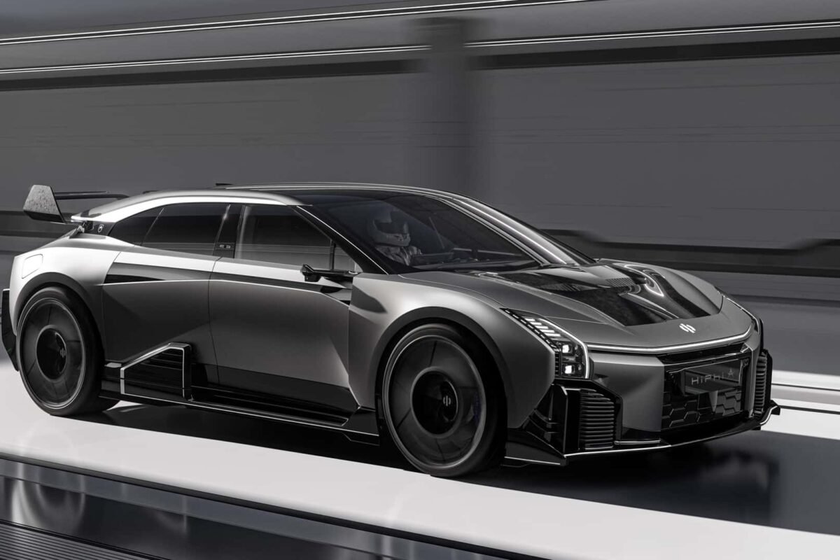 HiPhi A: Cel mai nou super sedan electric din China
