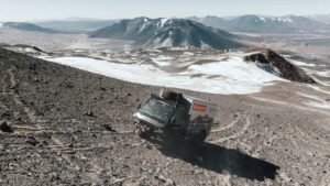 Read more about the article Cu Capul în Nori: Terren, Camionul Electric cu Panouri Solare, Surclasează Limitele la 6.500m Altitudine