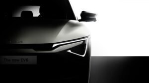 Read more about the article Kia Dezvăluie Primele Imagini Teaser ale Noului EV6 Facelift