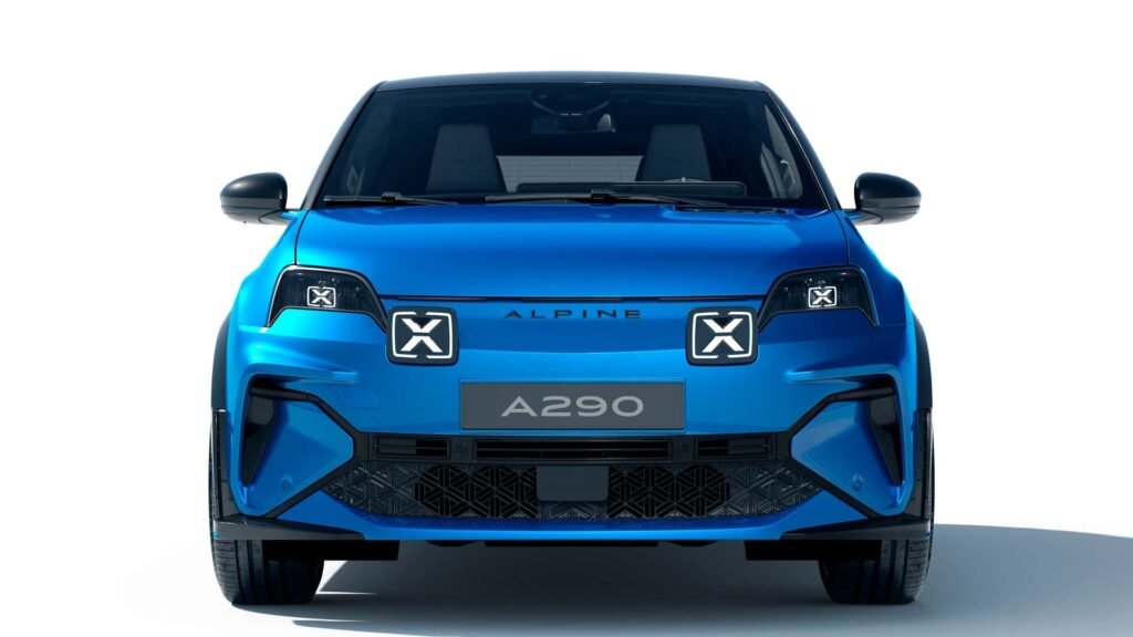 Alpine A290 parte frontala