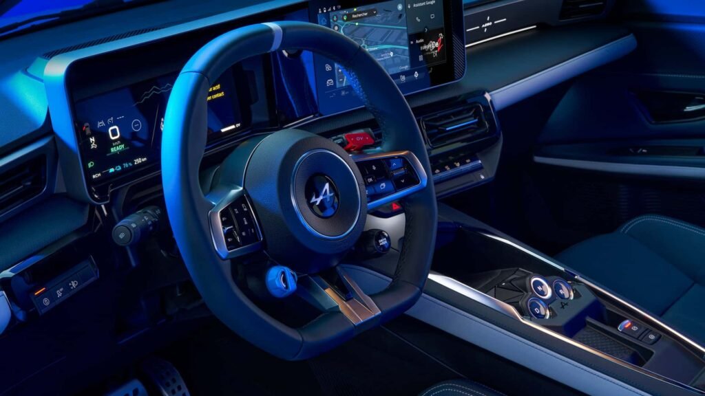 Alpine A290 interior