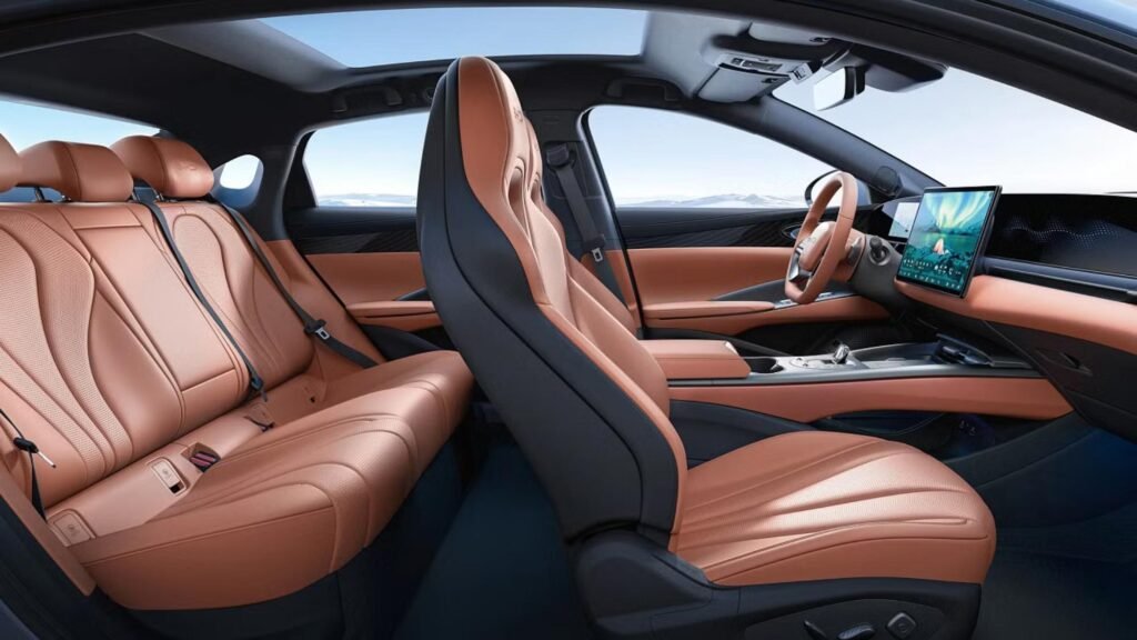 BYD Seal Facelift, scaune