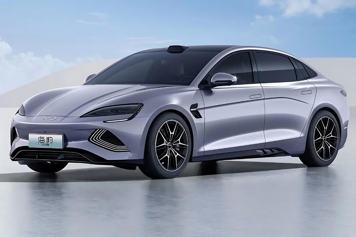 BYD Seal Facelift, partea frontala