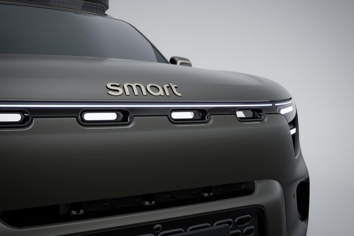 Smart #5 lumini de zi