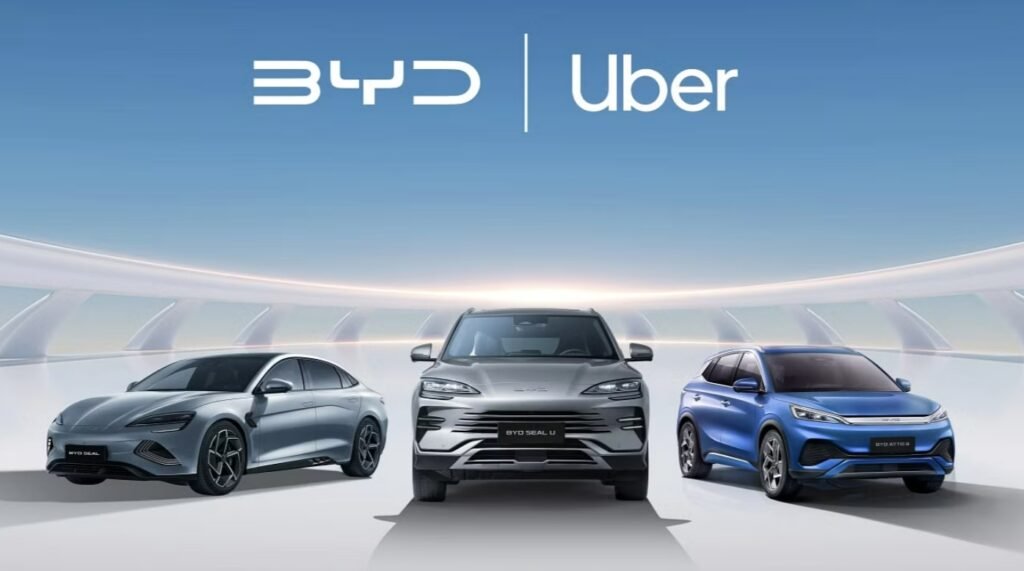 Parteneriat UBER BYD