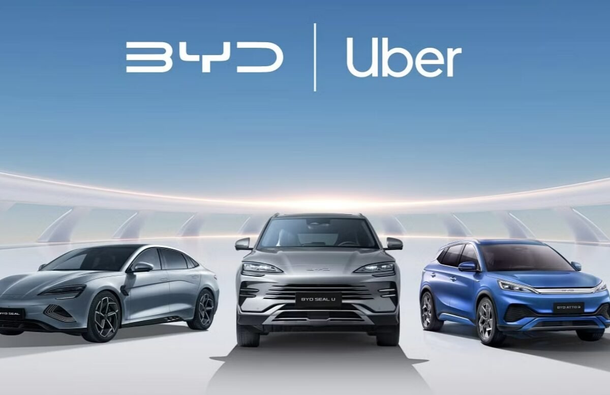 Parteneriat UBER BYD
