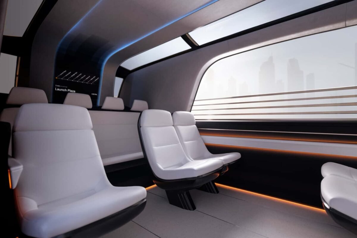 Tesla Robovan scaune