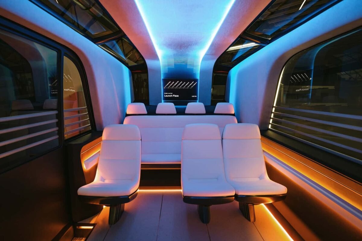 Tesla Robovan interior