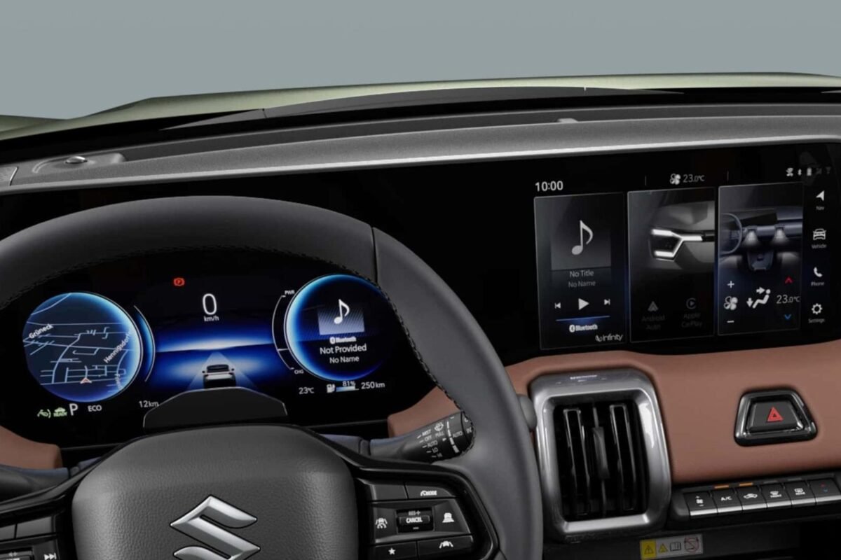 Suzuki eVitara bord digital