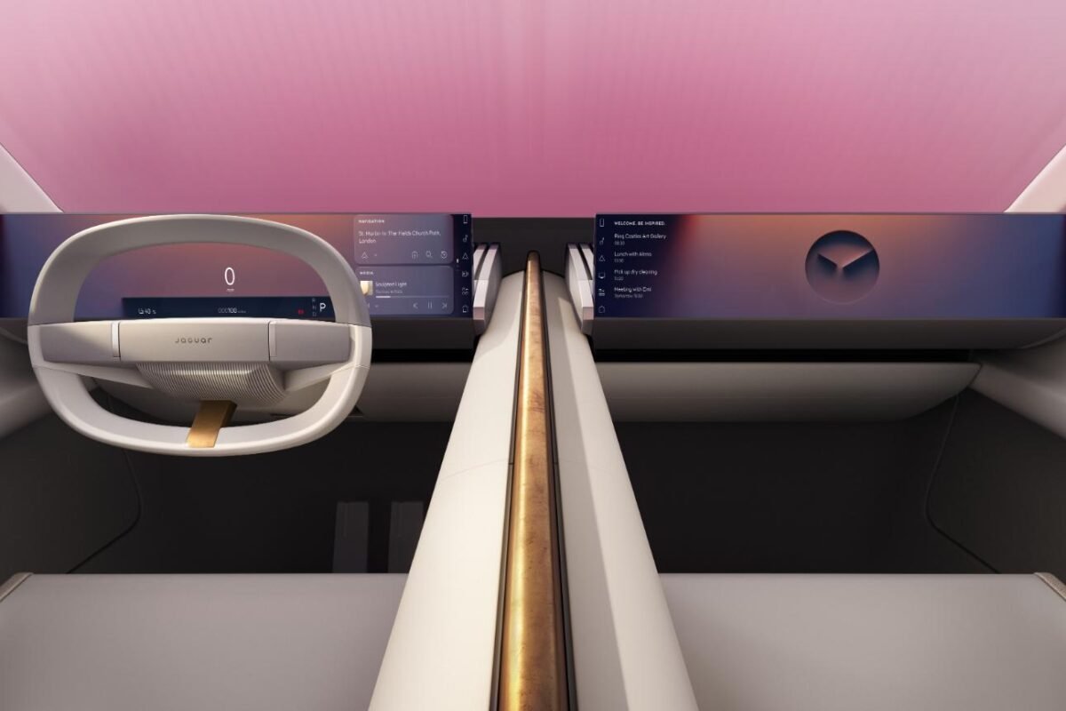 Jaguar Type 00 display