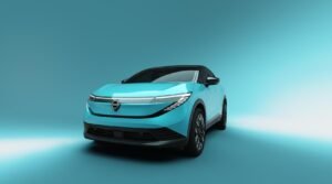 Read more about the article Primele imagini cu Nissan Leaf: crossover electric cu autonomie de 600 km